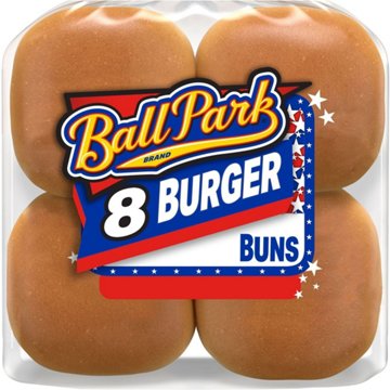 Ball Park White Burger Buns, 8 ct