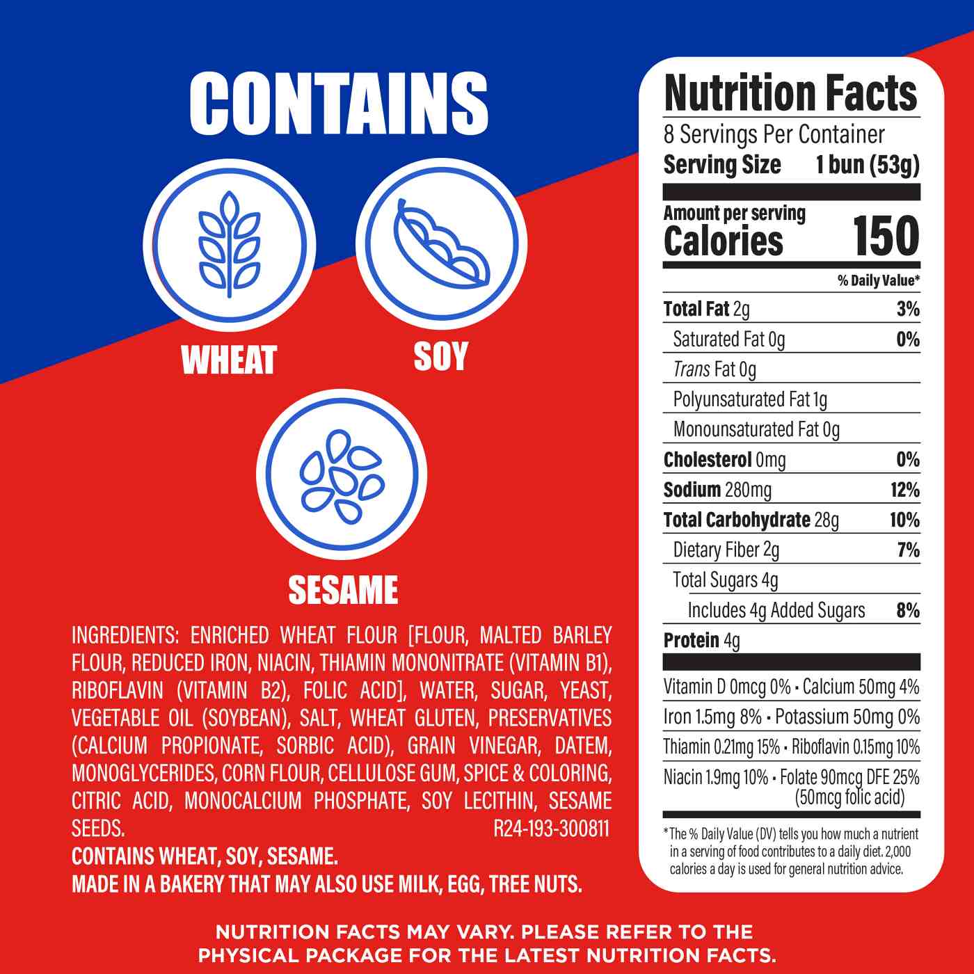 Ball Park White Burger Buns; image 8 of 8