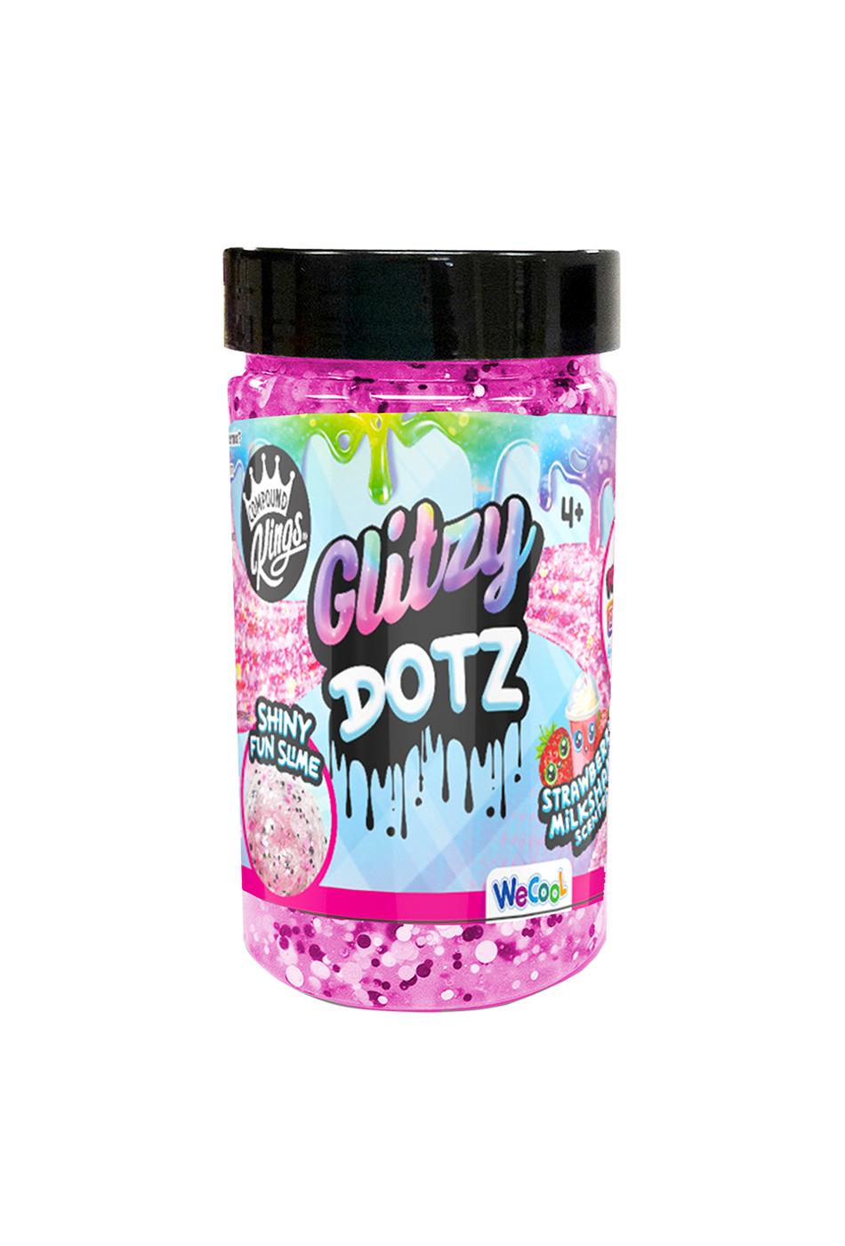 Compound Kings Scented Glitzy Dotz Slime, Assorted; image 1 of 3