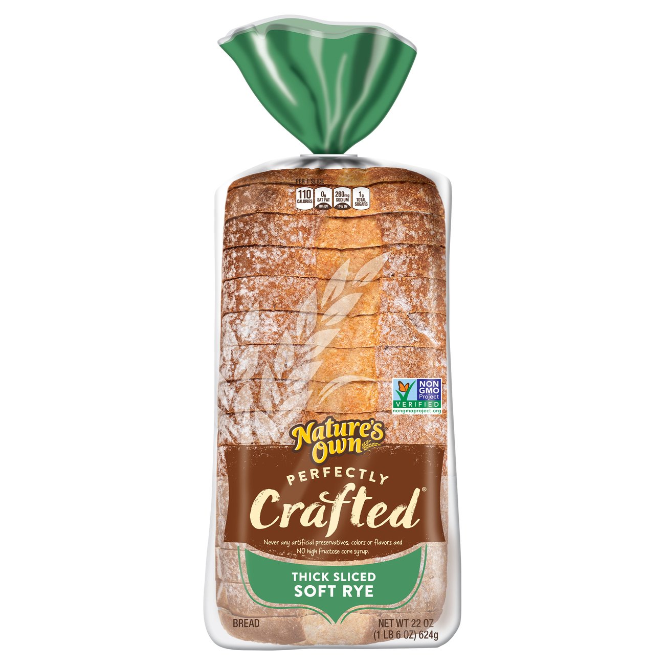 Nature's Own Perfectly Crafted Thick Sliced Soft Rye Bread Shop Sliced bread at HEB
