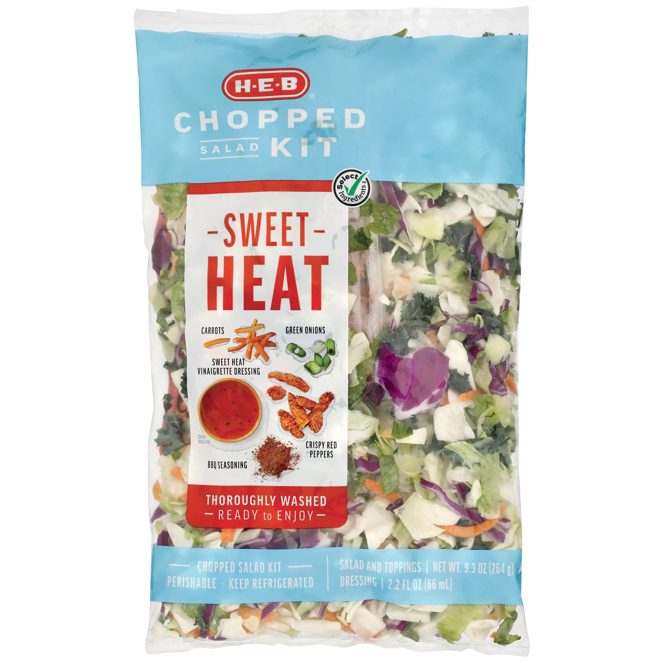 H-E-B Chopped Salad Kit - Sweet Heat - Shop Ready Meals & Snacks At H-E-B