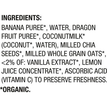 Happy Tot Organics Super Morning Stage 4 Organic Bananas Baby Food Pouch