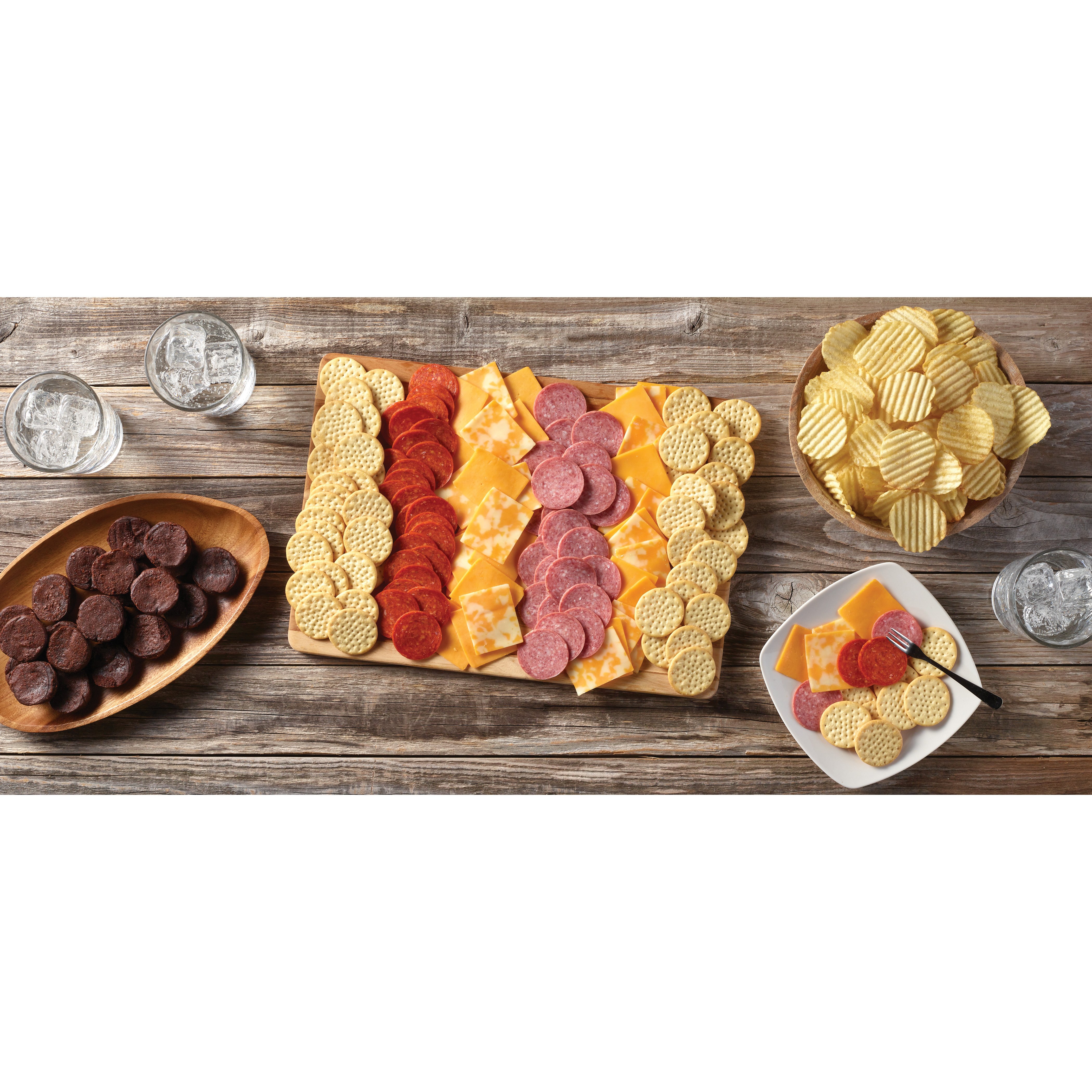 H-E-B Deli Party Tray - Pepperoni & Salami - Shop Standard Party Trays ...