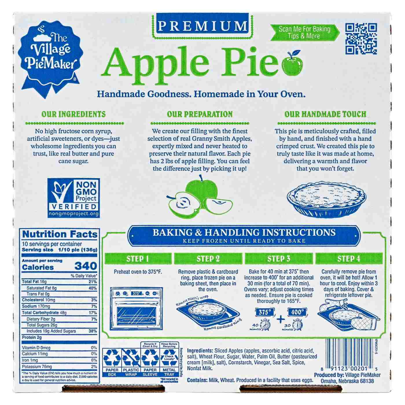 The Village PieMaker Apple Pie; image 2 of 2