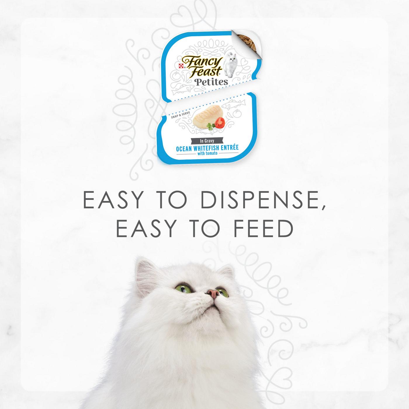 Fancy Feast Purina Fancy Feast Gourmet Gravy Wet Cat Food, Petites Ocean Whitefish With Tomato Entree; image 6 of 6