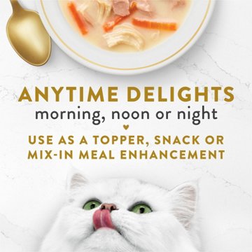Fancy Feast Purina Lickable Broth Topper Complement Creamy Wet Cat Food Variety Pack