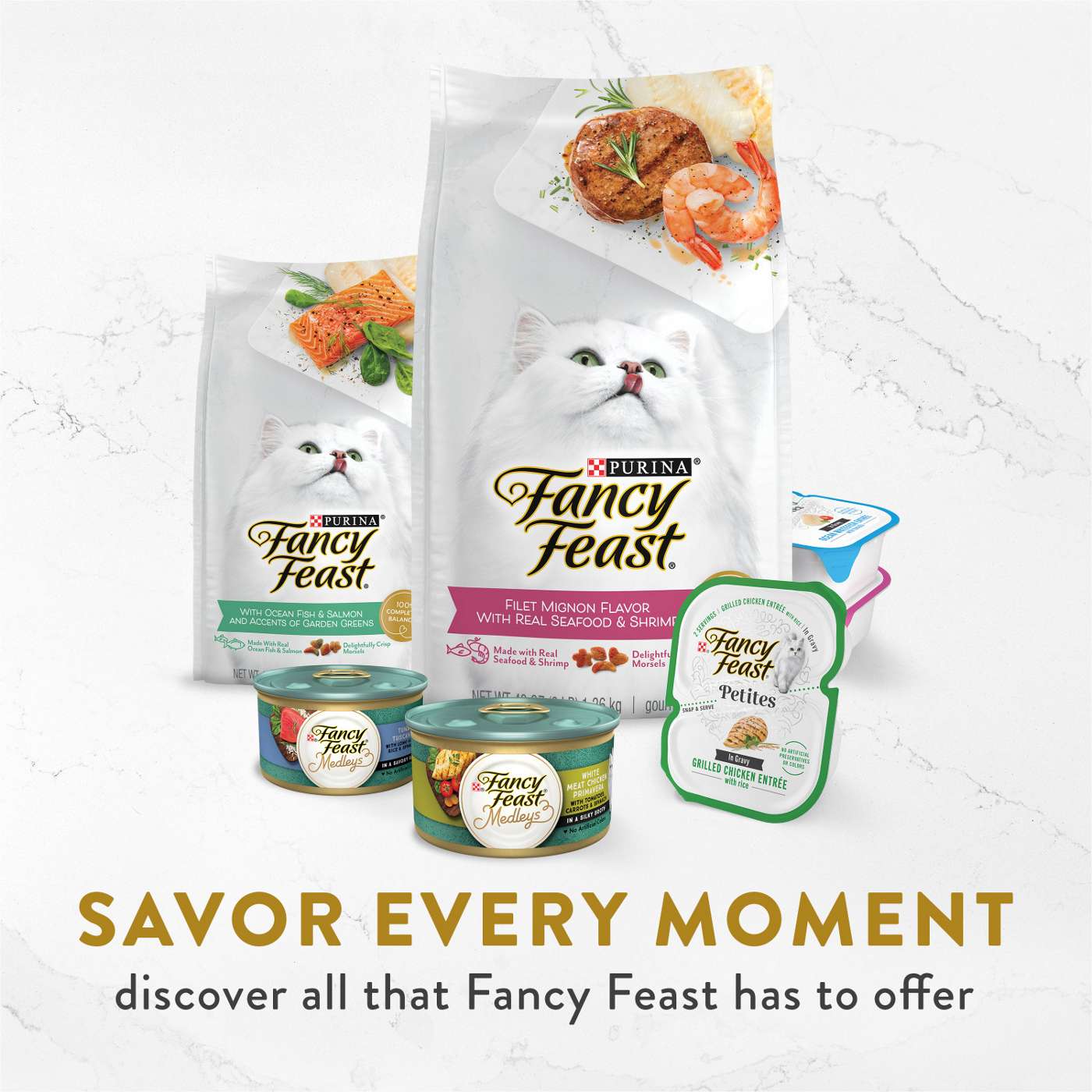 Fancy Feast Purina Fancy Feast Lickable Broth Topper Complement Creamy Wet Cat Food Variety Pack; image 3 of 6