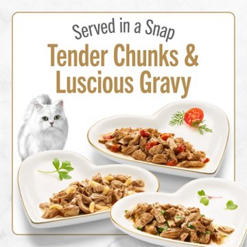 Fancy Feast Purina Gourmet Wet Cat Food Variety Pack - Petites Gravy Collection