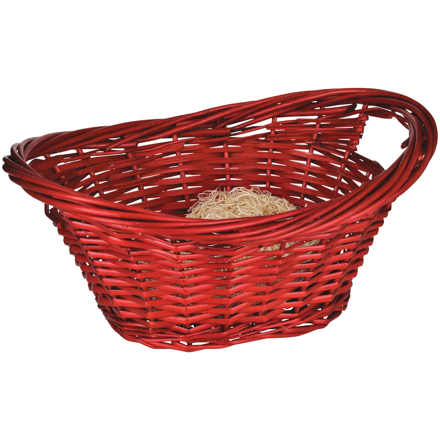 Destination Holiday Willow Gift Basket Kit - Red; image 1 of 2