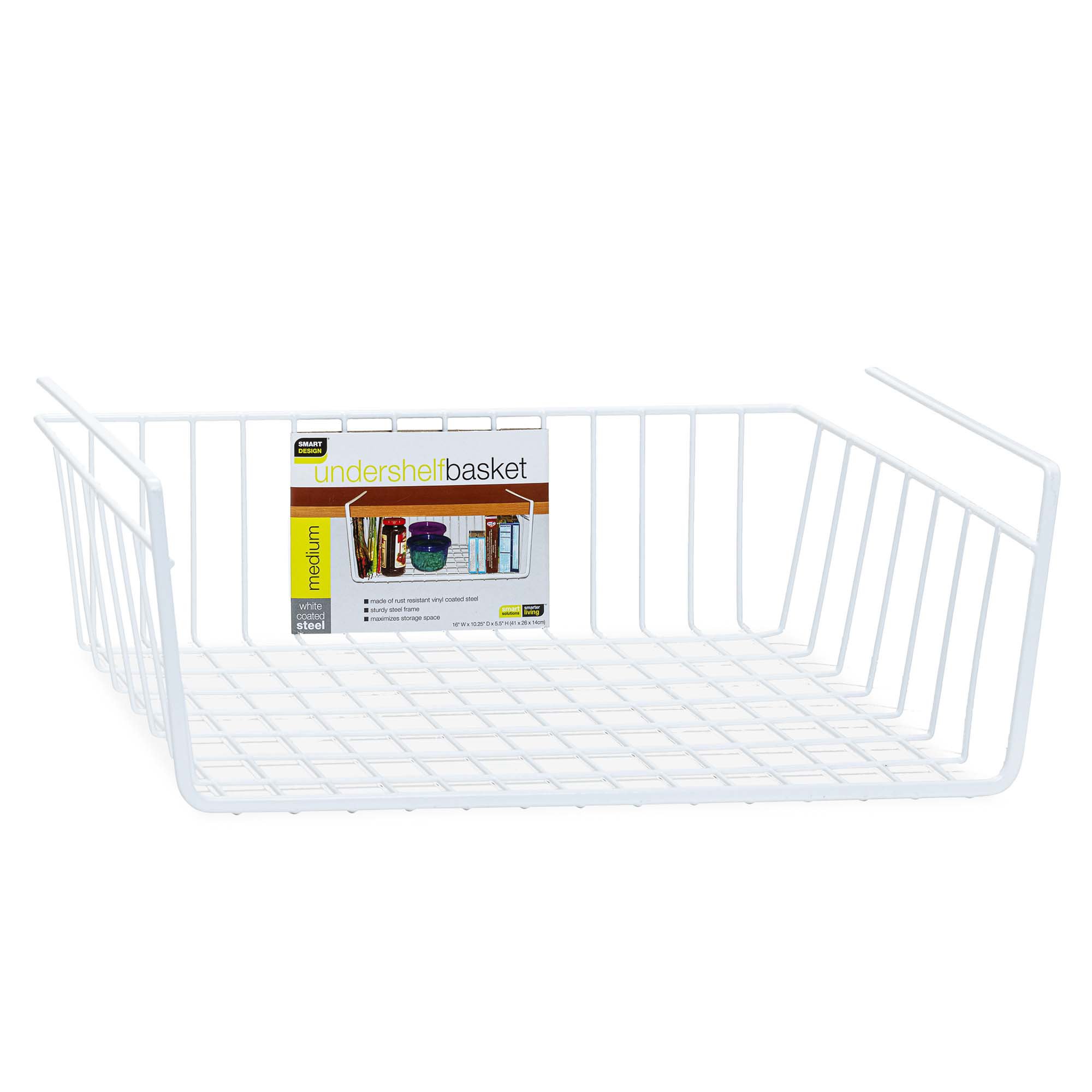 Shelf Baskets White SCHULTE 1 2313101211 Organized Living UnderShelf