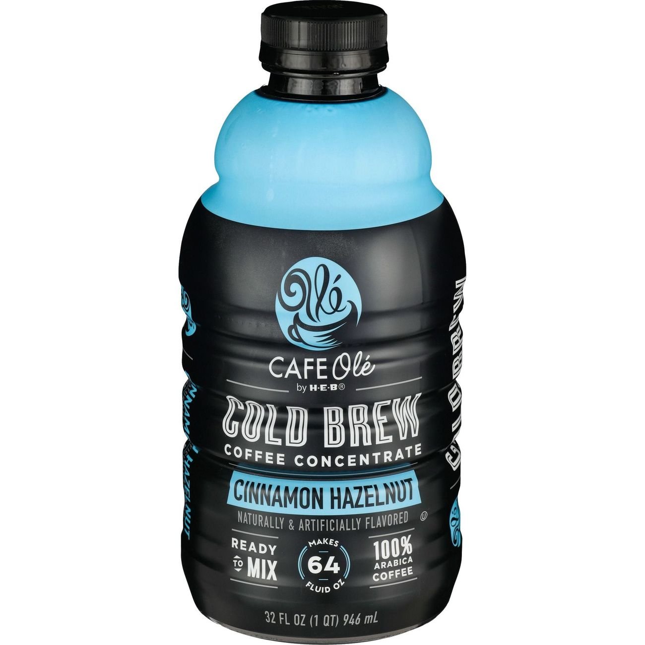 CAFE Olé By H-E-B Cold Brew Coffee Concentrate - Cinnamon Hazelnut ...