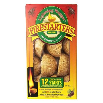 Lightning Nugget Quick & Easy Firestarters, 12 ct