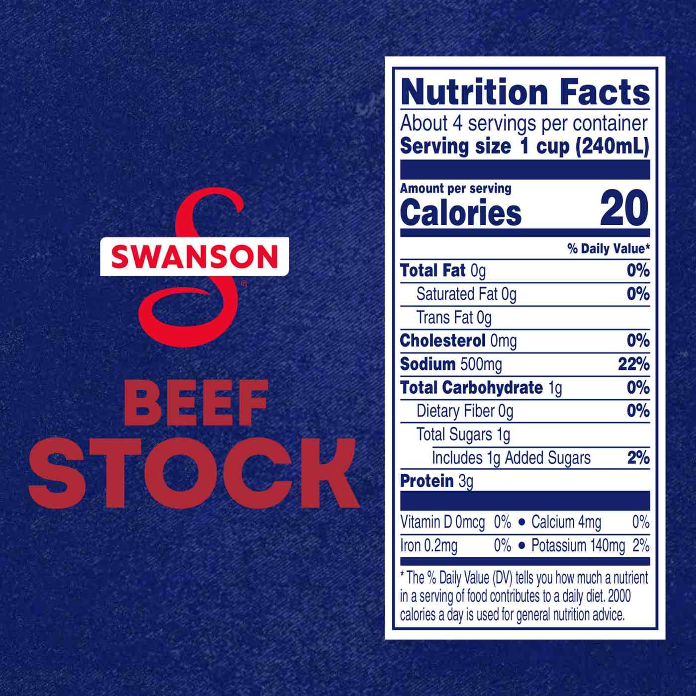 Swanson 100% Natural Beef Stock; image 10 of 10