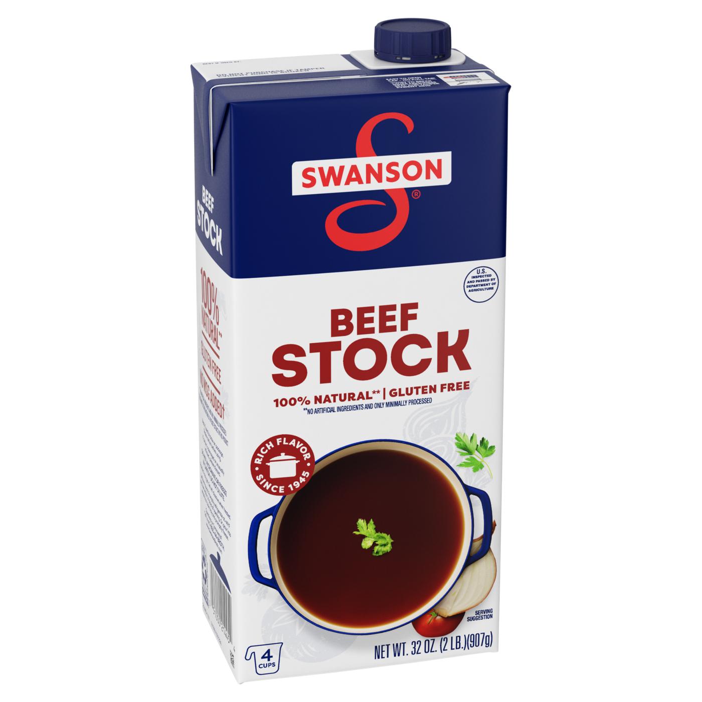 Swanson 100% Natural Beef Stock; image 1 of 9