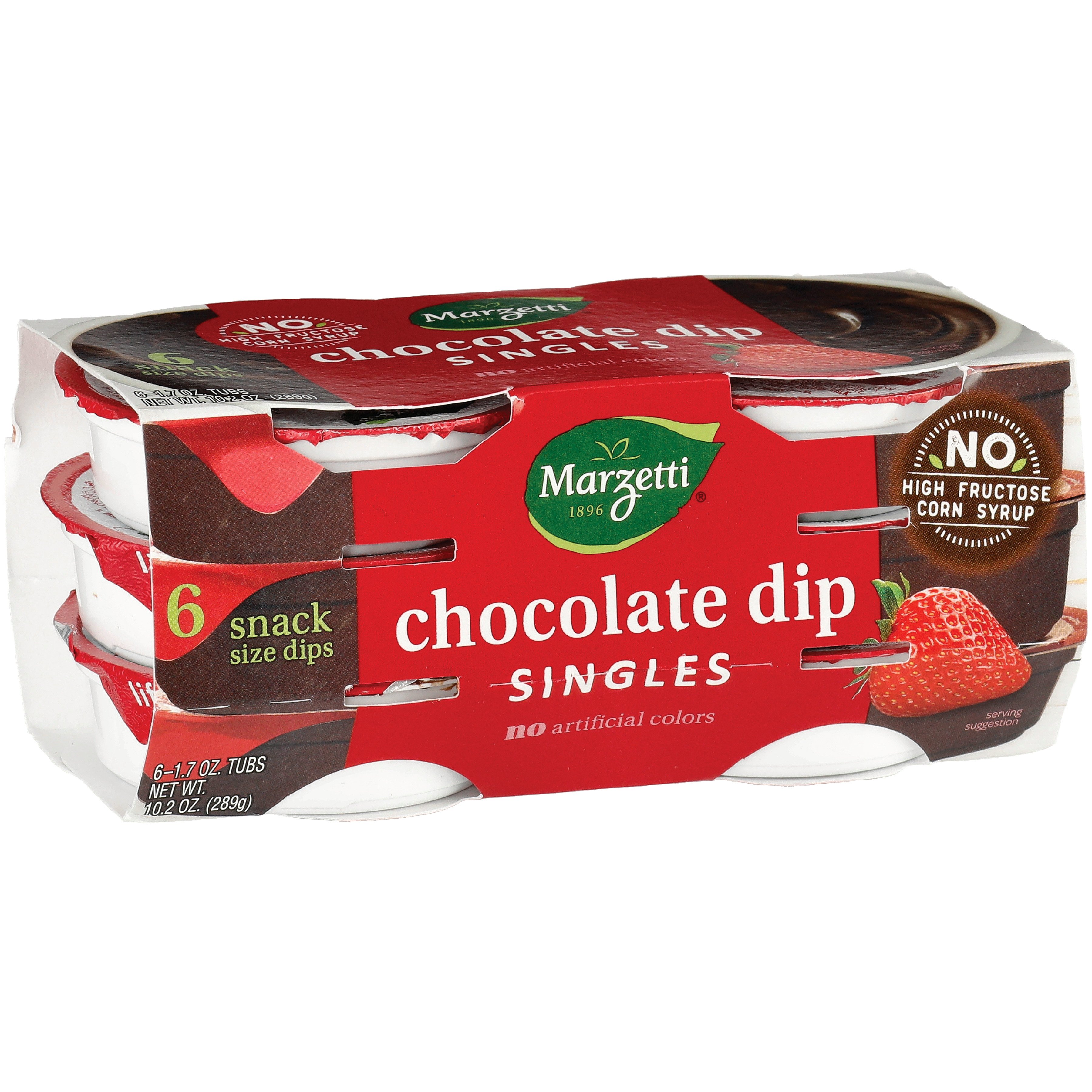 Marzetti Chocolate Fruit Dip Singles Shop Sundae Toppings at HEB