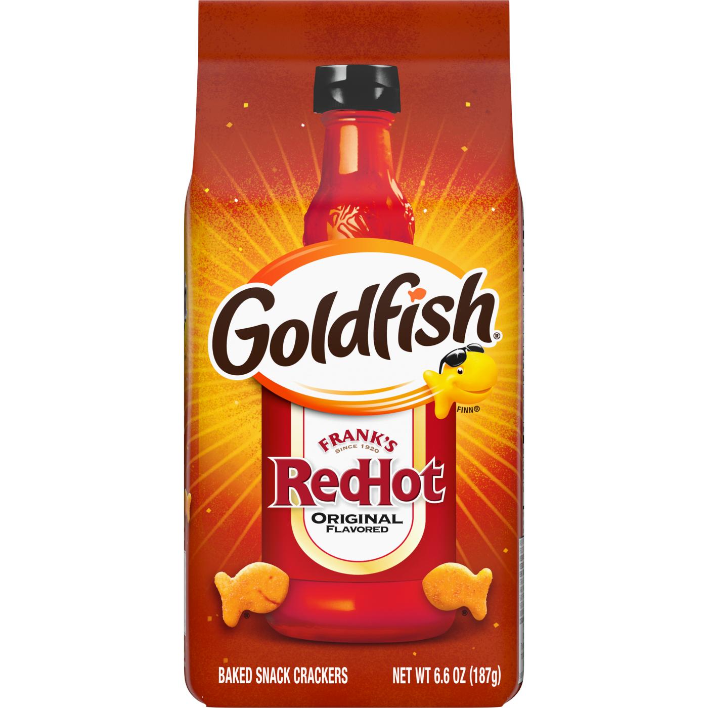 Pepperidge Farm Goldfish Frank's RedHot Crackers; image 1 of 6