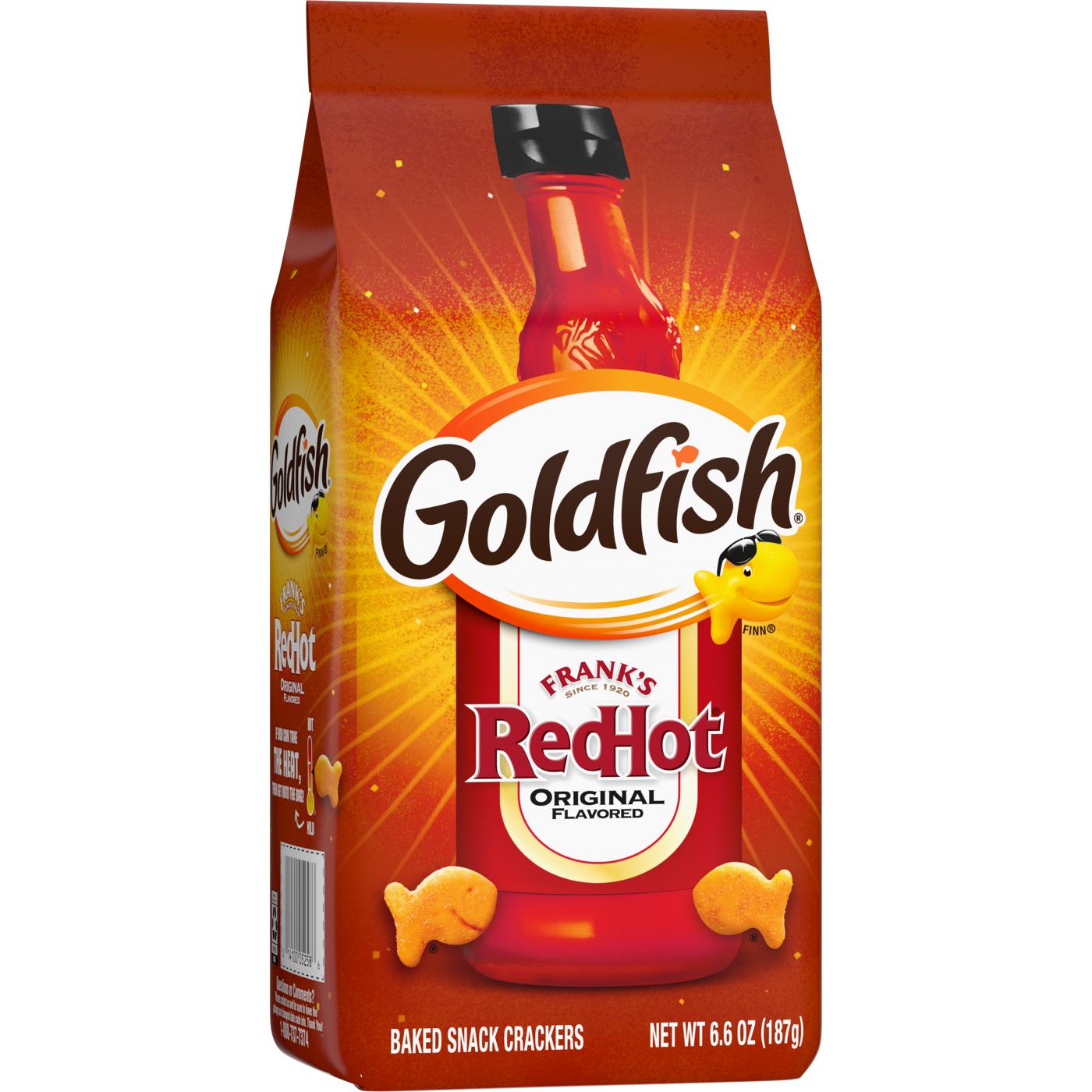 Pepperidge Farm Goldfish Frank's RedHot Crackers; image 2 of 6