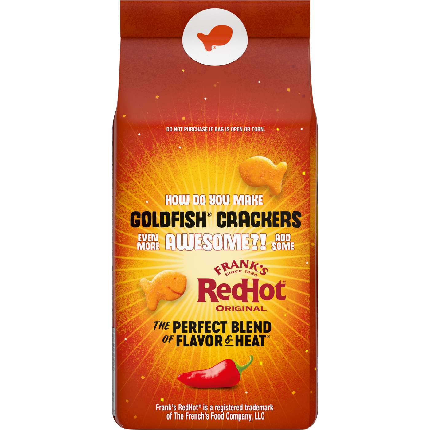 Pepperidge Farm Goldfish Frank's RedHot Crackers; image 4 of 6