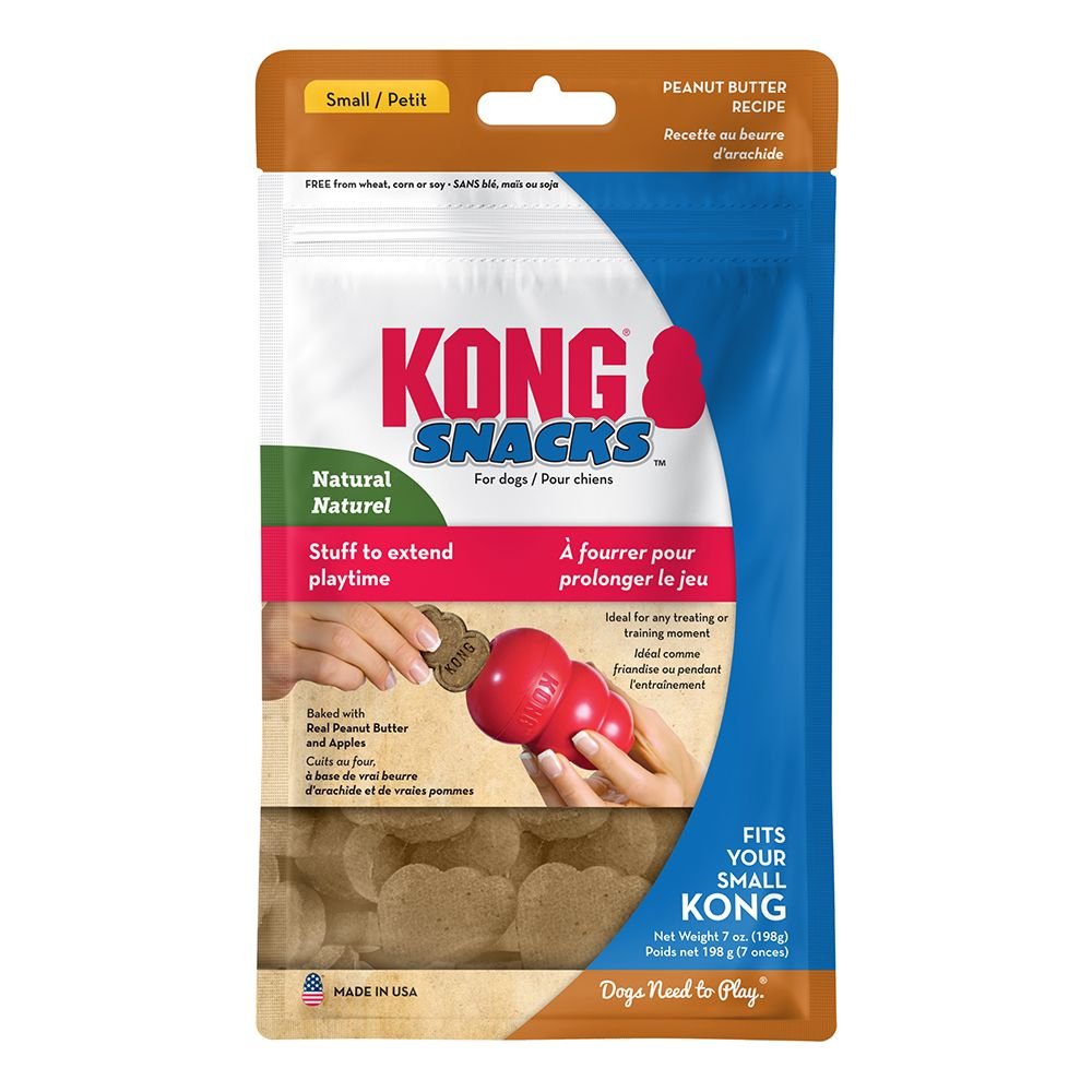 Kong Snacks Peanut Butter Small Dog Treats Shop Biscuits at HEB
