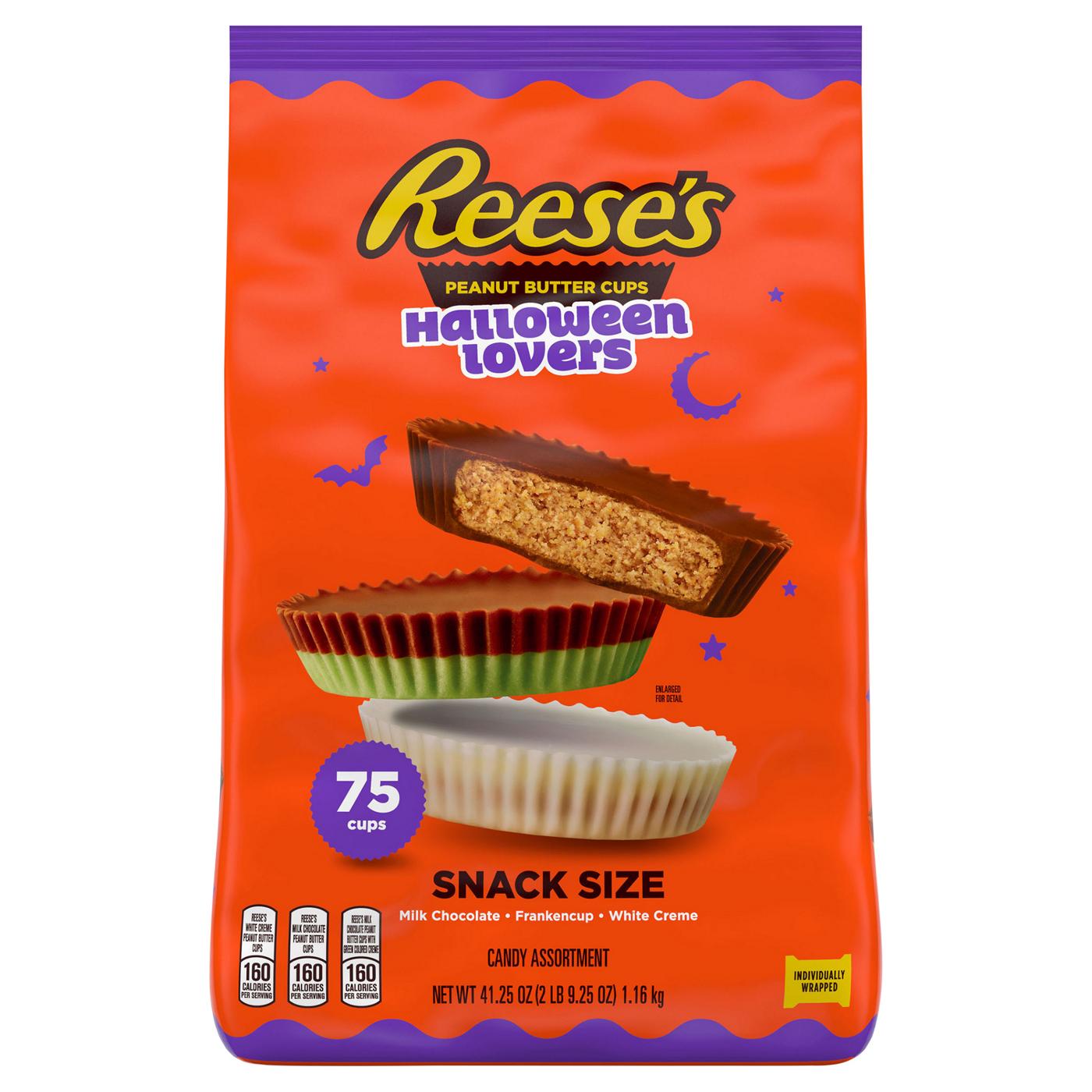 Reese's Halloween Lovers Assorted Snack Size Peanut Butter Cups; image 1 of 8
