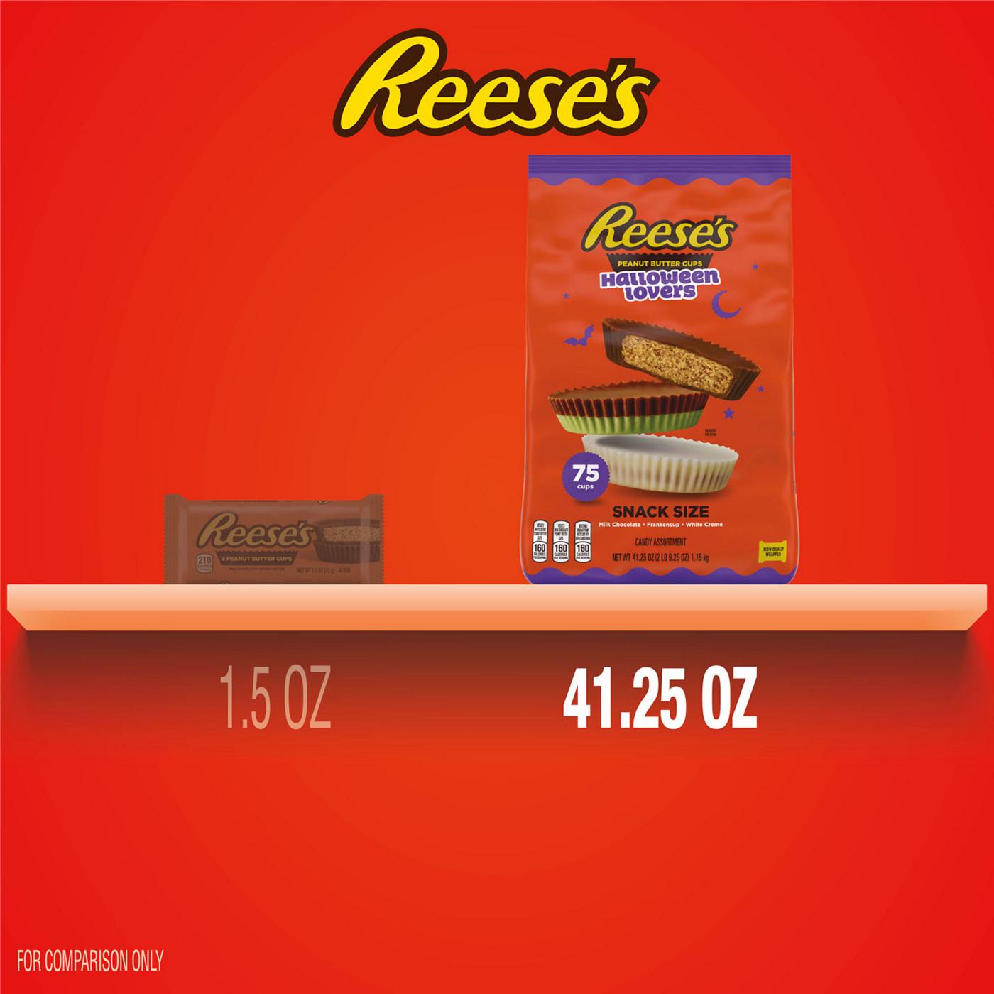 Reese's Halloween Lovers Assorted Snack Size Peanut Butter Cups; image 3 of 8