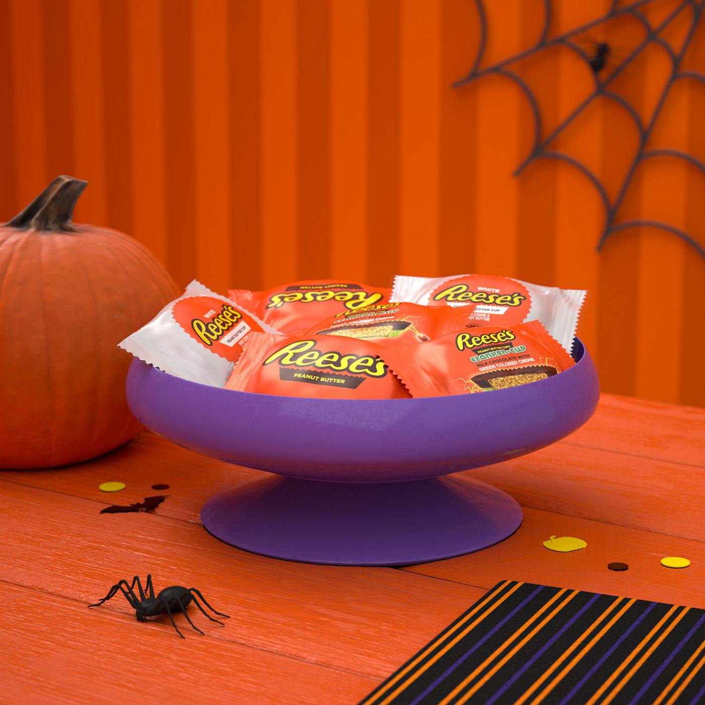 Reese's Halloween Lovers Assorted Snack Size Peanut Butter Cups; image 6 of 8