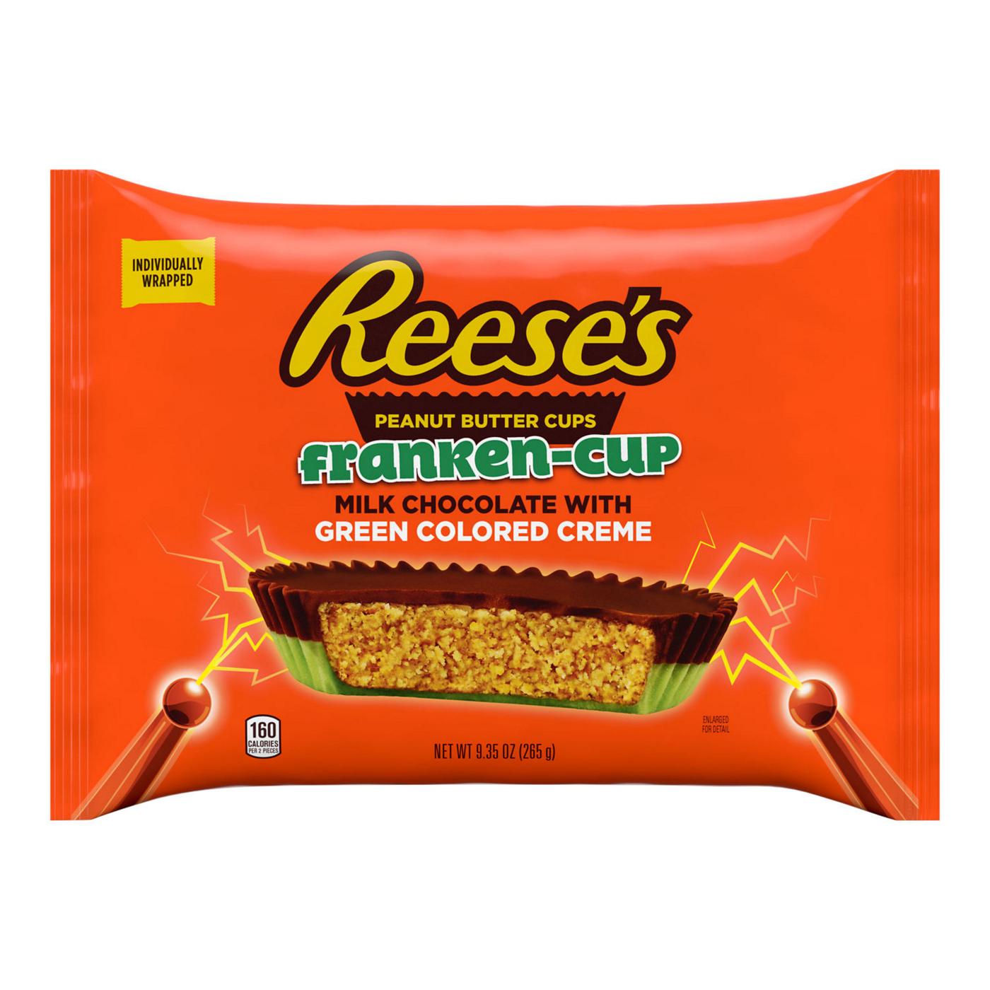 Reese's Peanut Butter Franken-Cup Halloween Candy; image 1 of 7