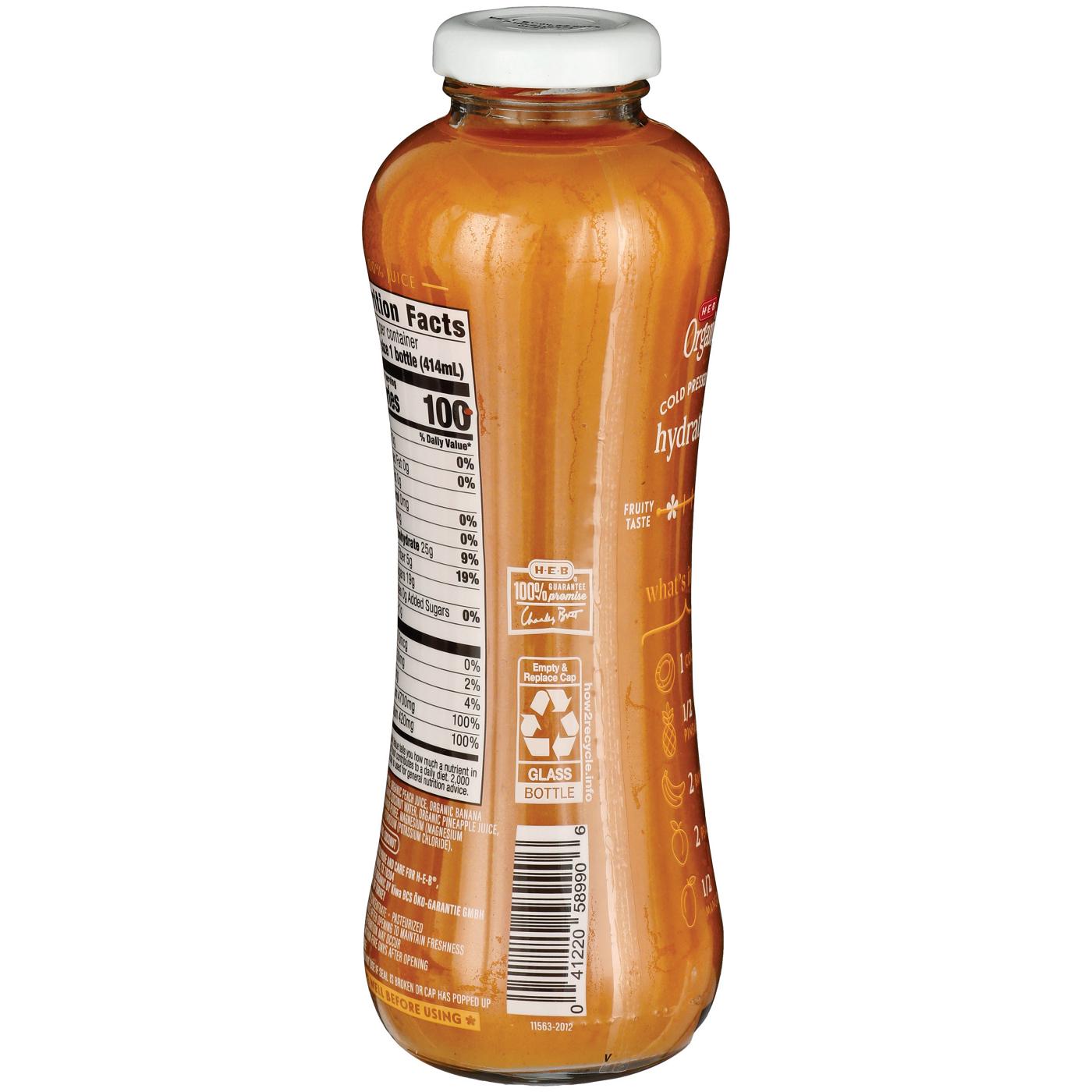 H-E-B Organics Hydration Cold Pressed Juice; image 2 of 2