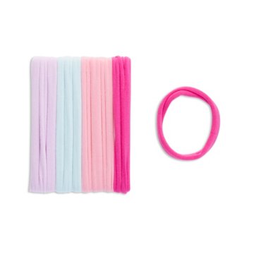 Scunci Super Comfy Hair Ponytailers - Pastel