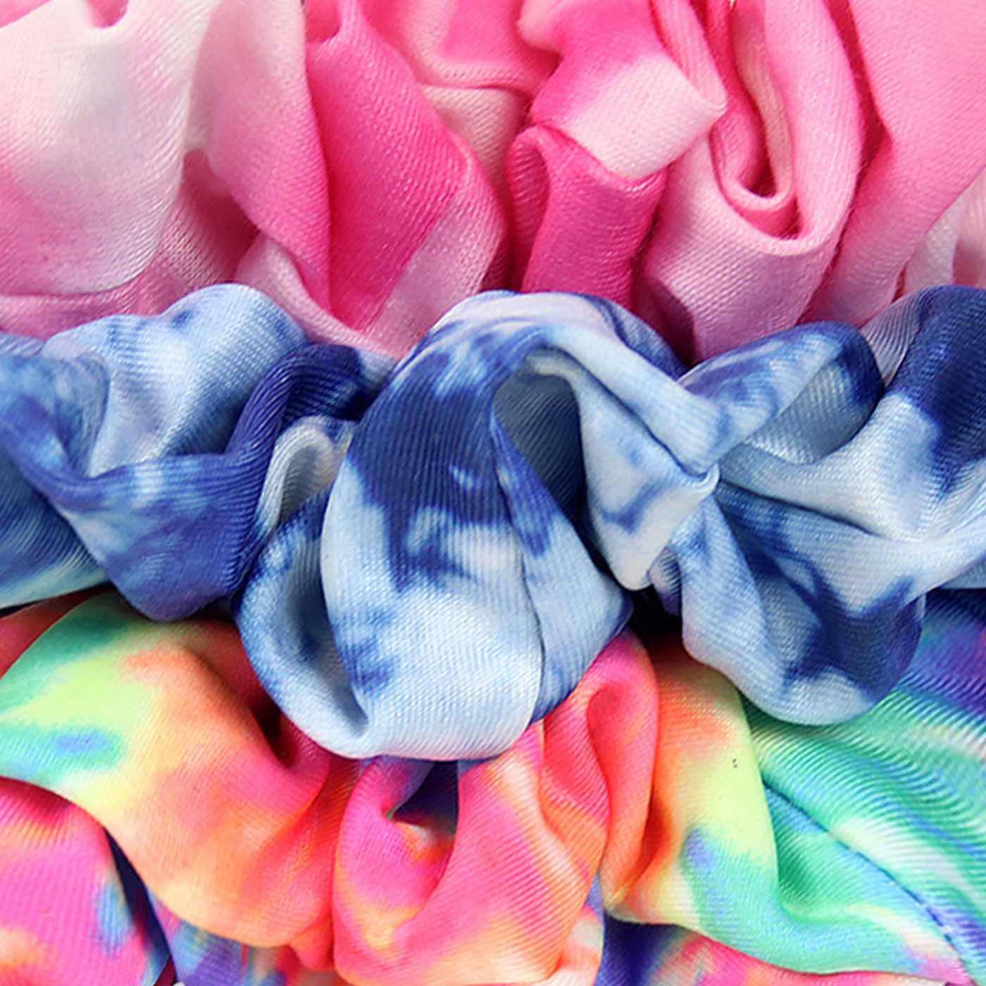 Camryn's BFF Tie-Dye Scrunchie Set; image 3 of 3