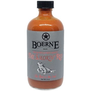 Boerne Brand The Smokin' Red Texas Style Hot Sauce, 8 oz