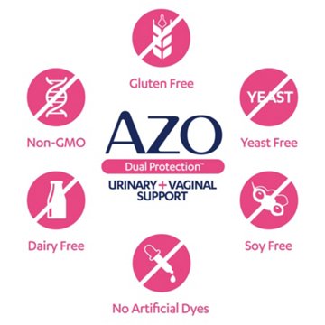 Azo Dual Protection Probiotic, 30 ct