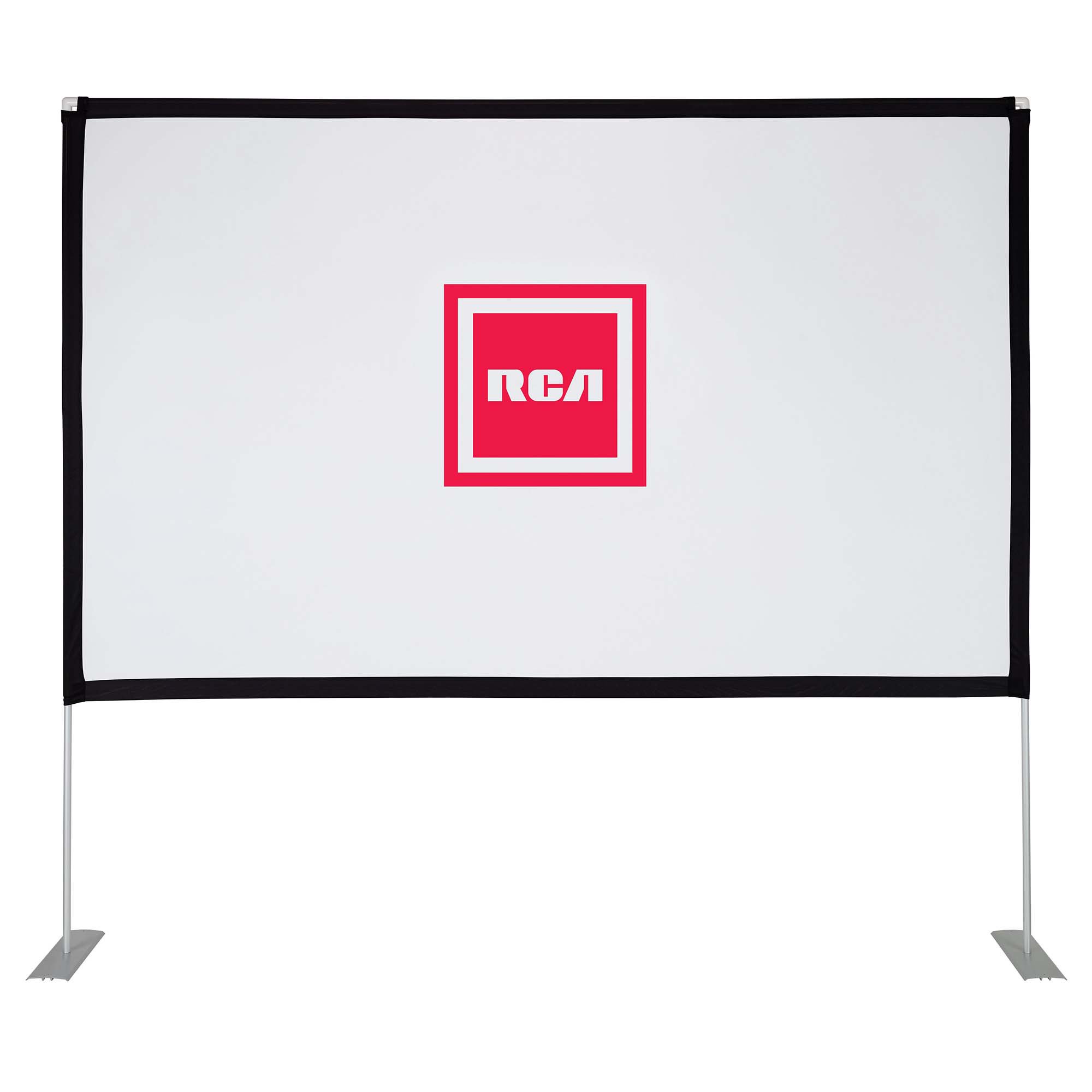 rca 100 portable projector screen