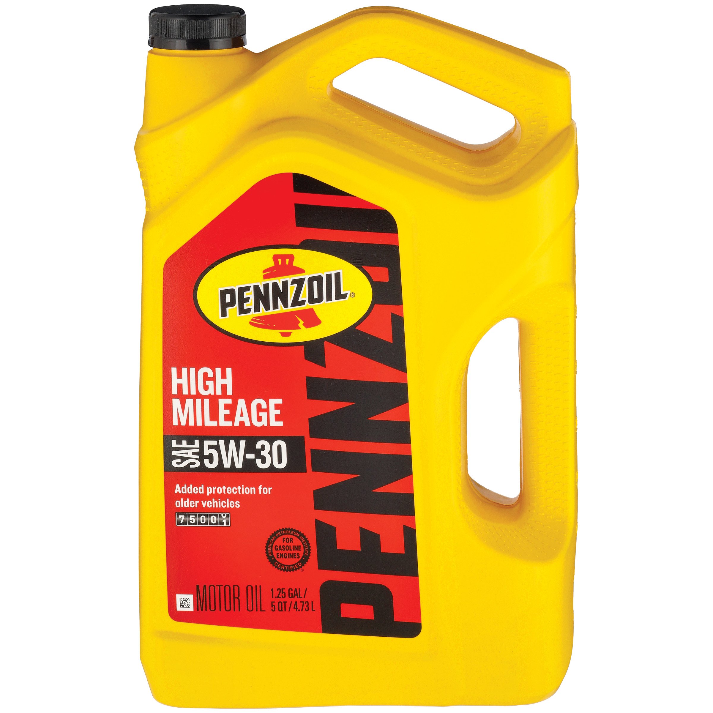 Pennzoil 5W30 High Mileage Motor Oil Shop Motor Oil & Fluids at HEB