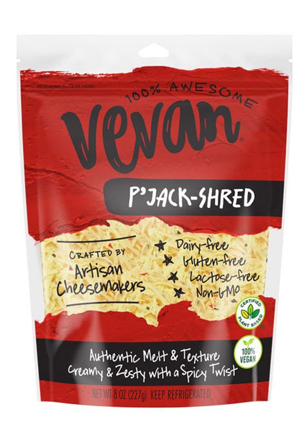 Vevan P'Jack-Shred Vegan Cheese, 8 oz | Central Market - Really