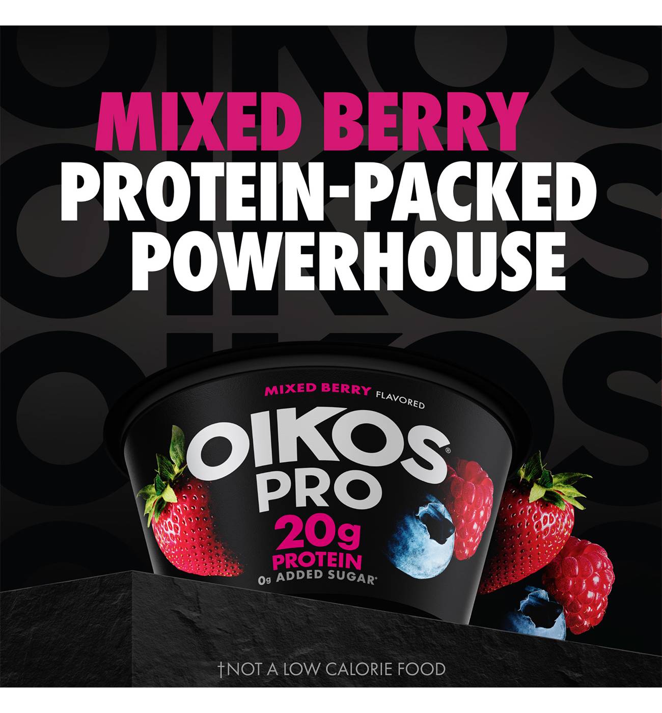 Oikos Pro Mixed Berry Yogurt; image 4 of 12