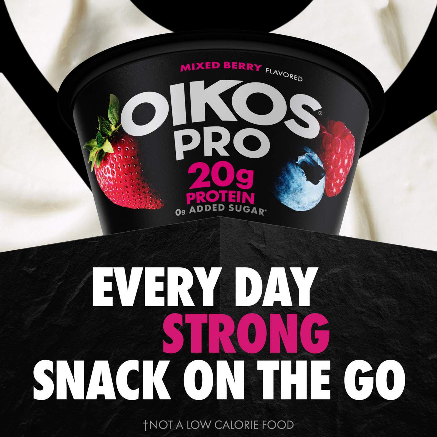 Dannon Oikos Pro Mixed Berry Yogurt; image 3 of 7