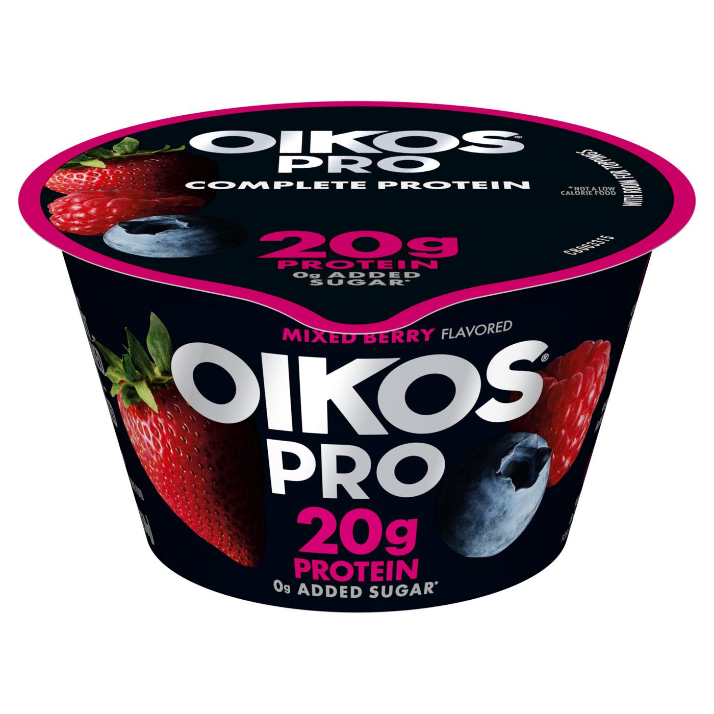 Dannon Oikos Pro Mixed Berry Yogurt; image 4 of 6