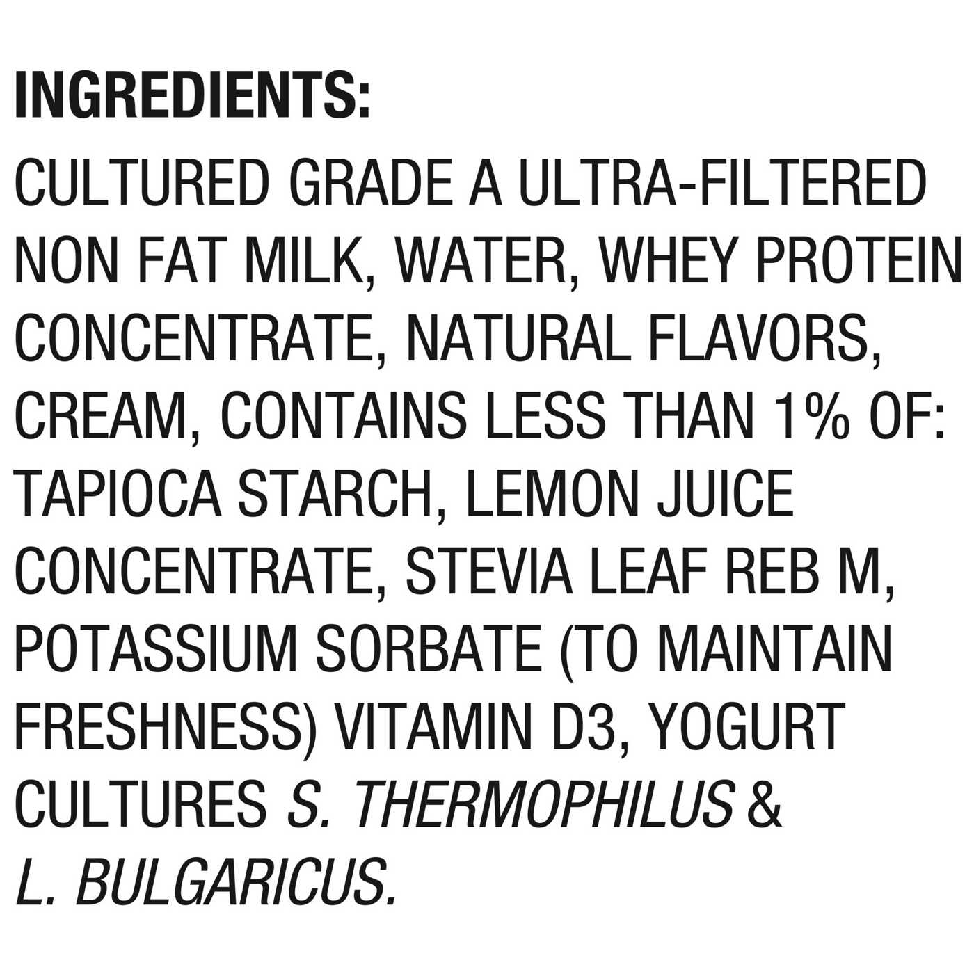 Dannon Oikos Pro Vanilla Yogurt Shop Yogurt at HEB