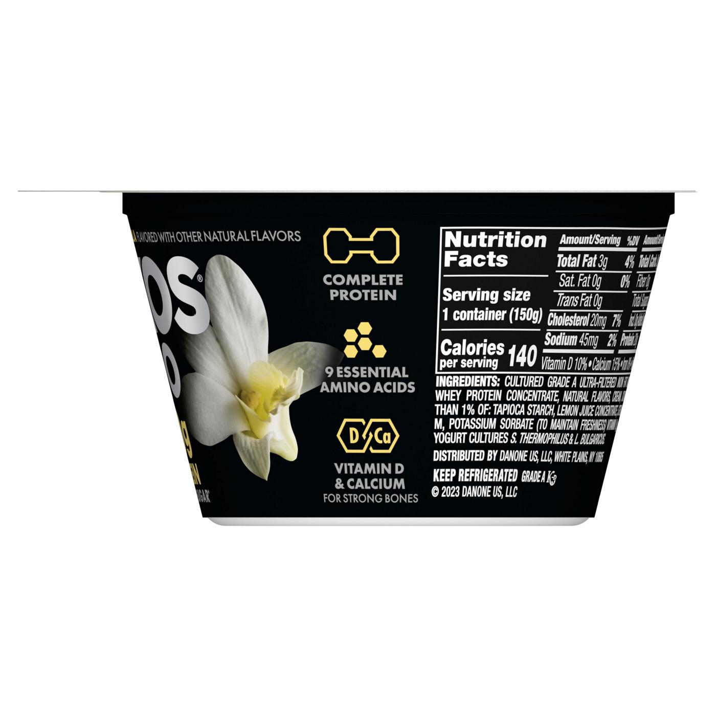Dannon Oikos Pro Vanilla Yogurt; image 7 of 7