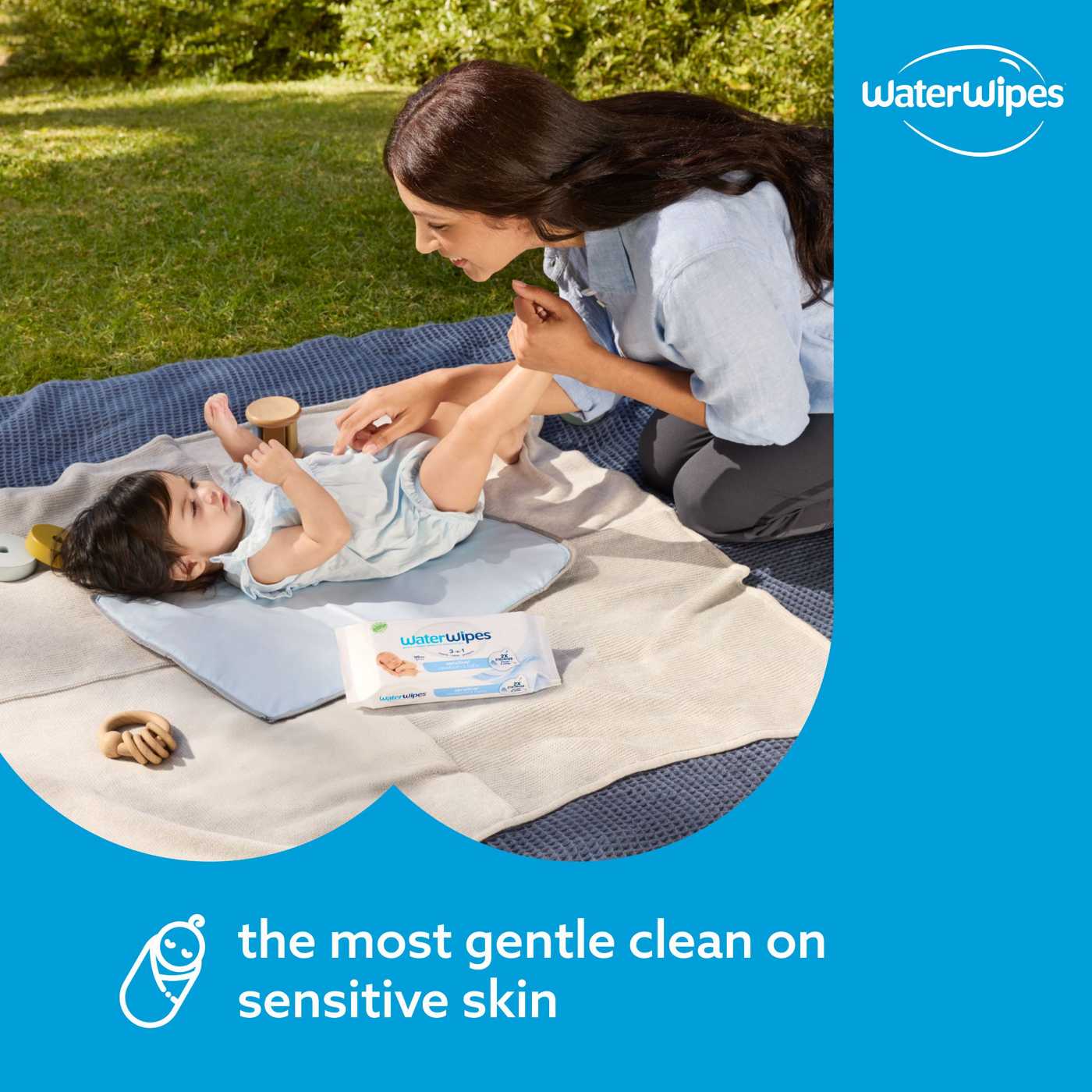 WaterWipes Sensitive+ Newborn & Baby Wipes, 99.9% Water - Unscented, 9 pk; image 6 of 9