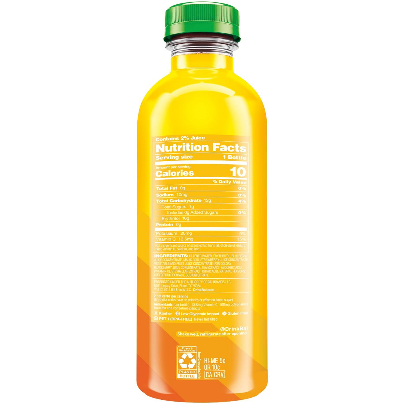 Bai Boost Togo Tangerine Citrus; image 4 of 4