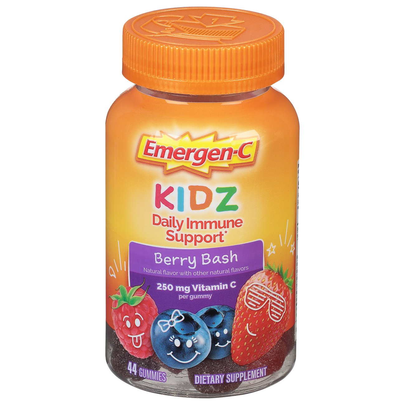 Emergen C Kidz Daily Immune Support Berry Bash Gummies Shop Vitamins Supplements At H E B