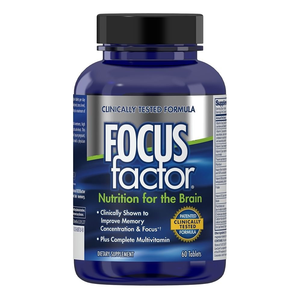 Focus Factor Brain Supplement & Complete Multivitamin - Shop Diet ...