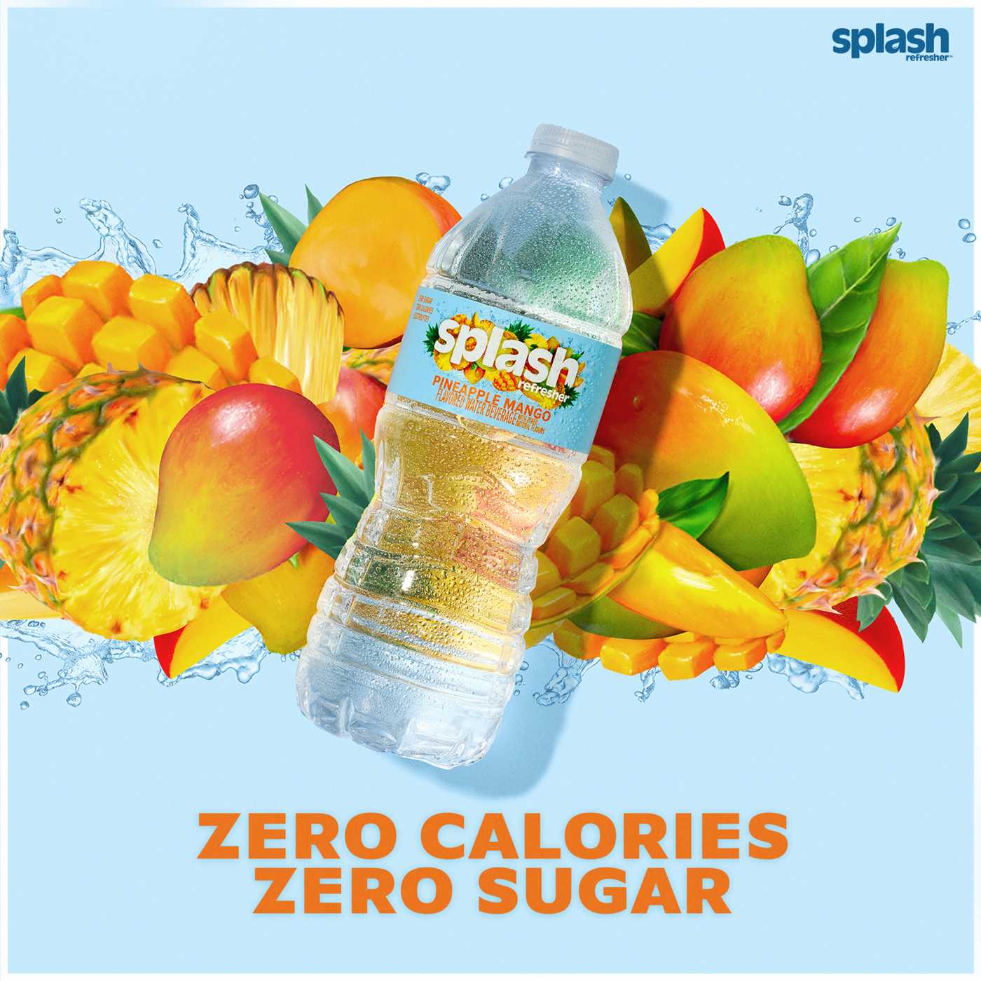 SPLASH Pineapple Mango Flavor Water Beverage 16.9 oz ; image 3 of 6