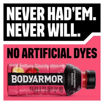 BODYARMOR Blueberry Raspberry Electrolyte Sports Drink 8 pk Bottles