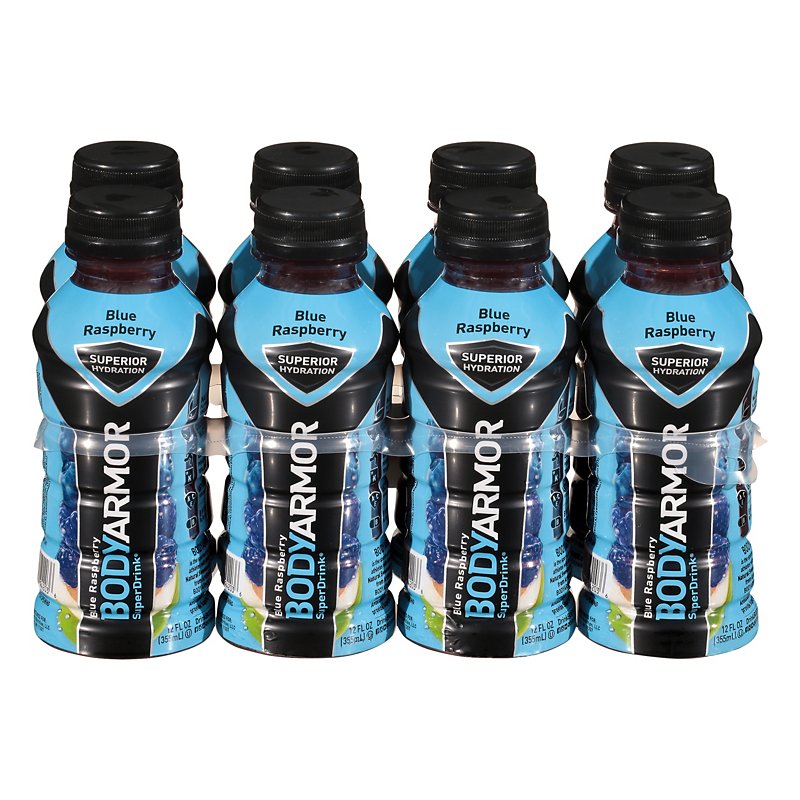 Body Armor Blue Raspberry Super Drink 12 oz Bottles - Shop Sports & Energy Drinks at H-E-B