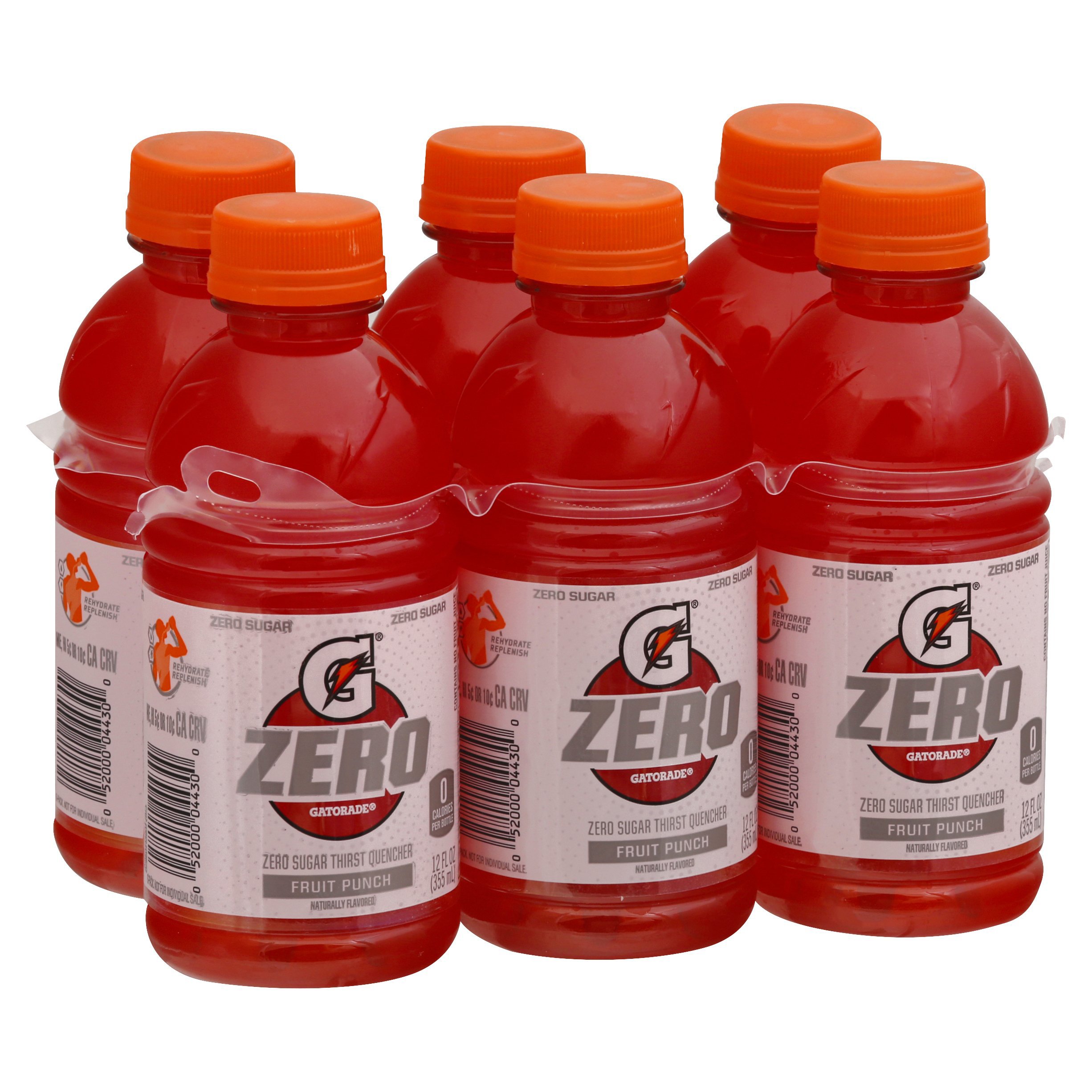 Gatorade Zero Sugar Fruit Punch Thirst Quencher 12 oz Bottles Shop