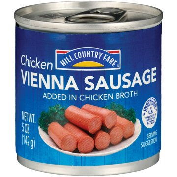 Hill Country Fare Chicken Vienna Sausage in Chicken Broth, 5 oz