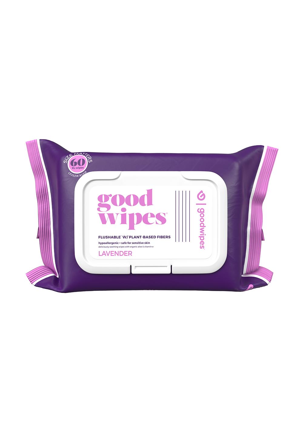 Goodwipes Flushable & Biodegradable Wipes - Lavender; image 1 of 4